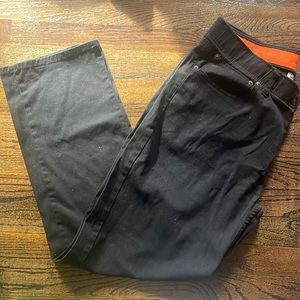 Mens pants size 34/30 black max flex waist